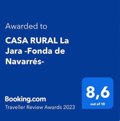 Casa Rural La Jara -Fonda De Navarres- Hotel Екстериор снимка